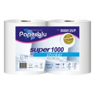 Czyściwo celulozowe PAPERBLUE SUPER 2w 400 listków 105m x 2 rolki - bobina_paper_blue_super_1000.jpg