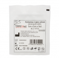 Kompresy gazowe sterylne TRANS-MED 5x5cm 17N 8W 3szt - kompresy_5_x_5_cm_jalowe_trans_med.png