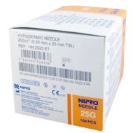 Igła NIPRO 0,5 x 25 mm 25G pomarańczowa 100szt - nipro_needle_0,5_x_25.jpg