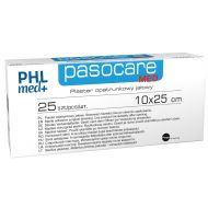 Plaster sterylny opatrunkowy PASOCARE MED 10 cm x 25 cm - szt. - plastry_jalowe_pasocare_med_10x25cm_box.jpg