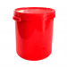 Pojemnik na odpady medyczne IG 30L czerwony, pokrywa (szt.)